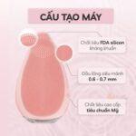 Cấu tạo Máy rửa mặt massage công thái học Crenot Nia P5