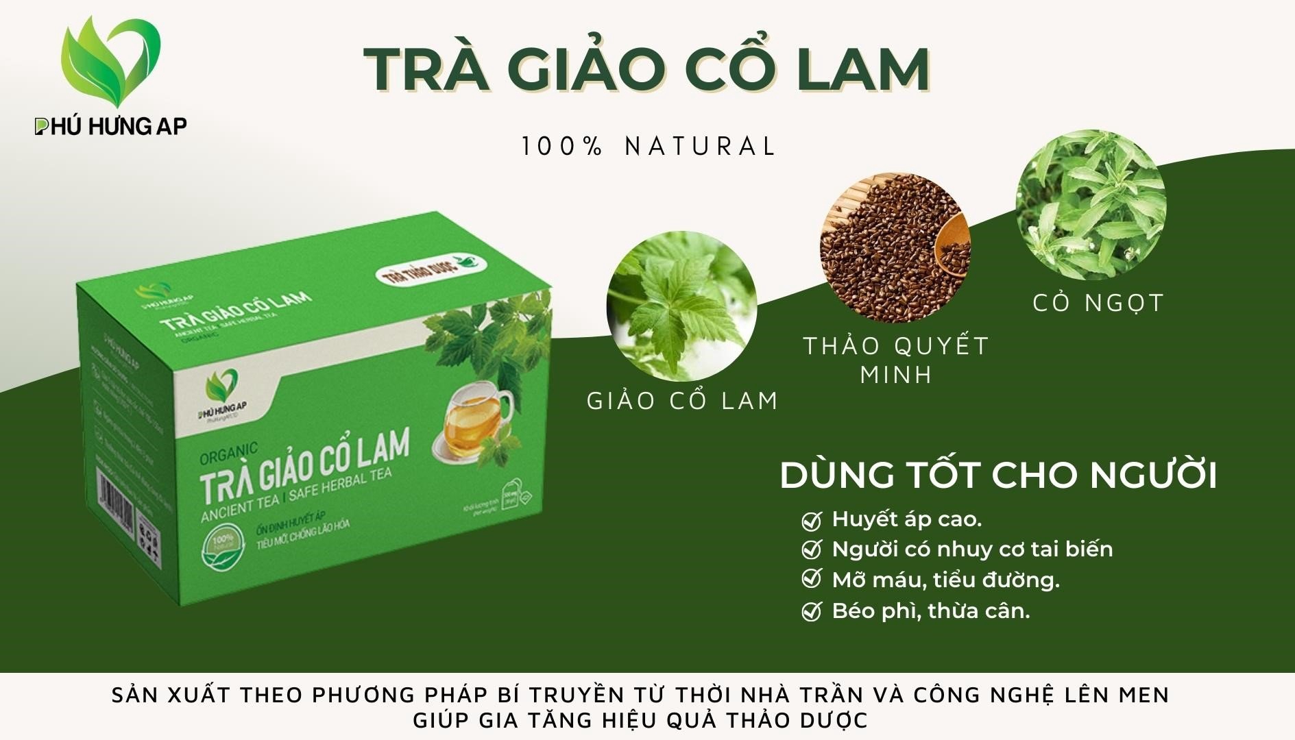 Trà Giảo Cổ Lam - Phú Hưng AP - Droppiishops