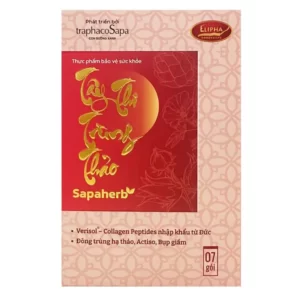 Tây Thi Trùng Thảo Sapaherb hộp 7 gói chính hãng giá tốt - Elipha - Traphaco Sapa - Vitafood - Kuchen Vietnam