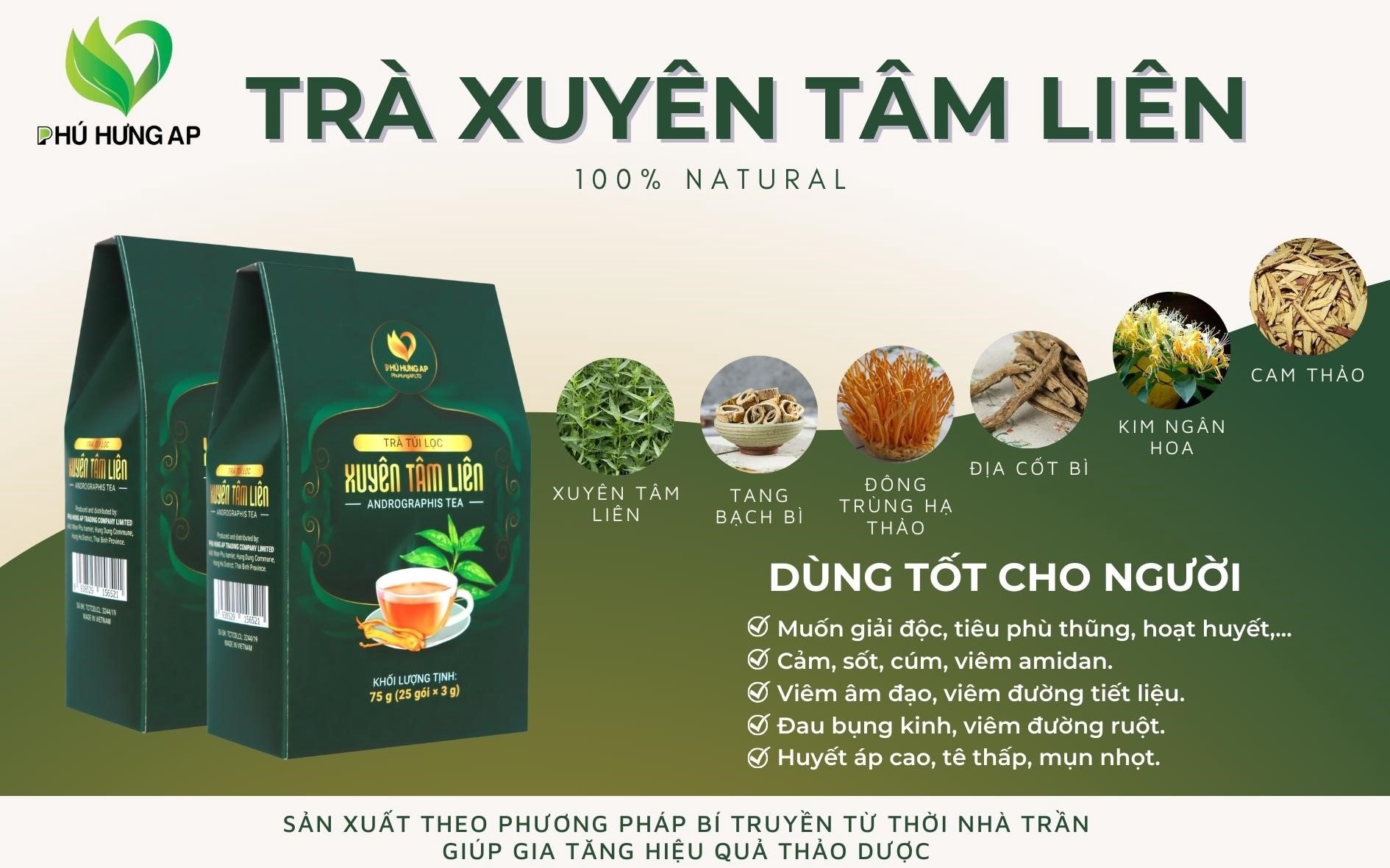 Trà xuyên tâm liên [Phú Hưng AP]