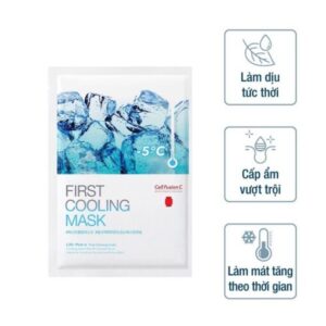 Mặt Nạ Dịu Da Khẩn Cấp Cell Fusion C – First Cooling Mask 27g x 5 miếng - Droppiishops