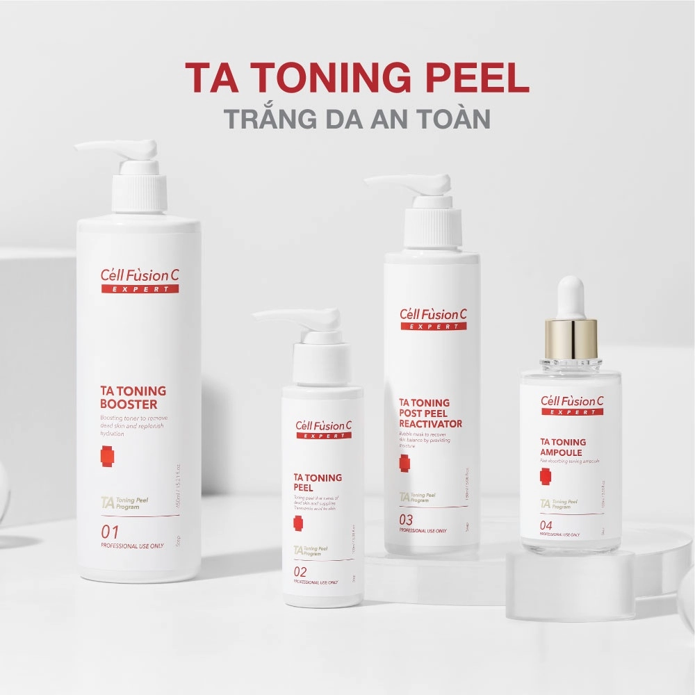 Bộ 4 sản phẩm TA TONING PEEL - Cell Fusion C