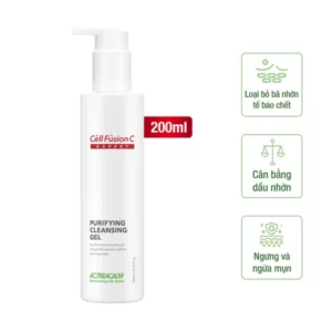 Cell Fusion C Expert – Gel rửa mặt thanh khiết cho làn da dầu mụn AC.Trecalm Purifying Cleansing Gel - Droppiishops