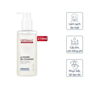 Gel Rửa Mặt Dịu Da, Tăng Cường Hàng Rào Bảo Vệ Da – Cell Fusion C Expert Dermagenis pH Biome Gel Cleanser 210ml - Droppiishops