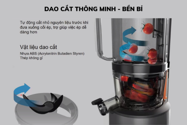 Máy ép Chậm Kuchen Ku1206 chính Hãng 6