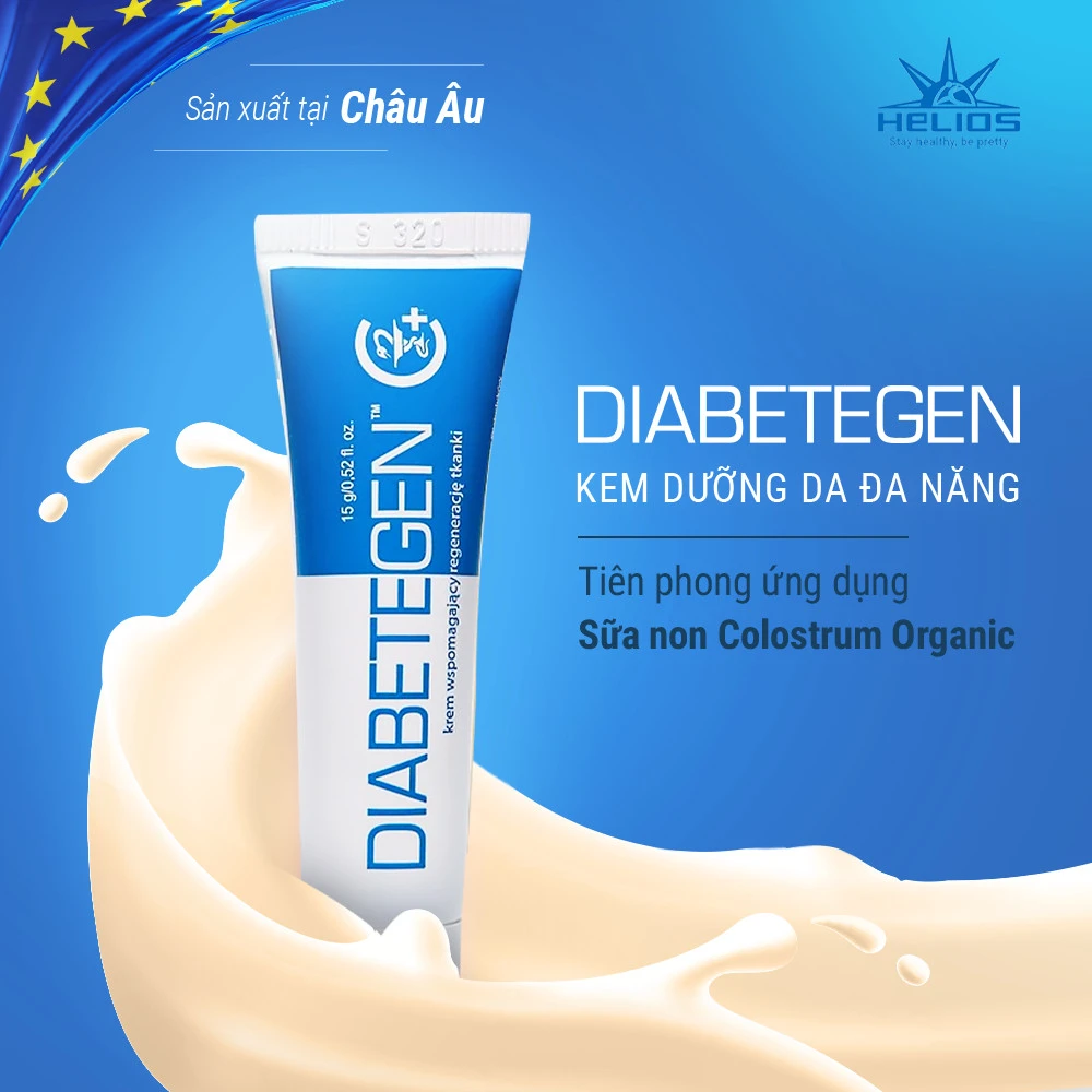 Diabetegen tiên phong ứng dụng Colostrum trong chăm sóc da - Kuchen Việt Nams