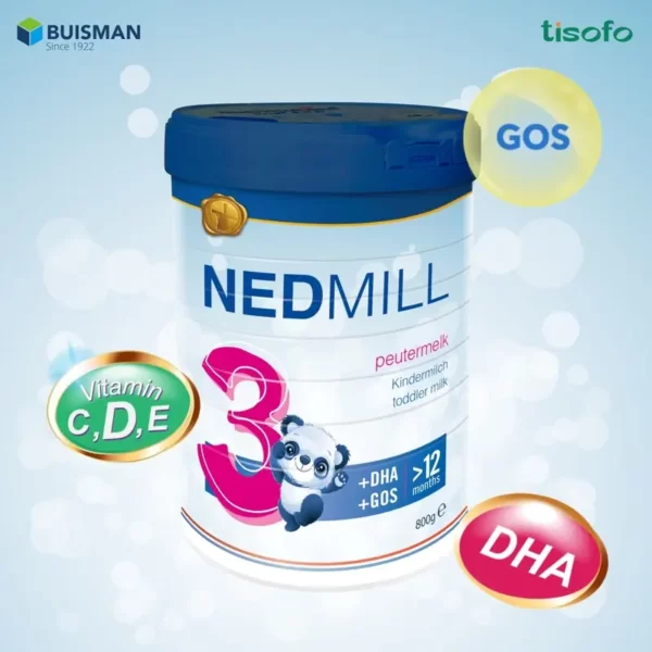 Nedmill Stage 3 800g (trẻ trên 12 tháng tuổi) chính hãng giá tốt - Kuchen Vietnam