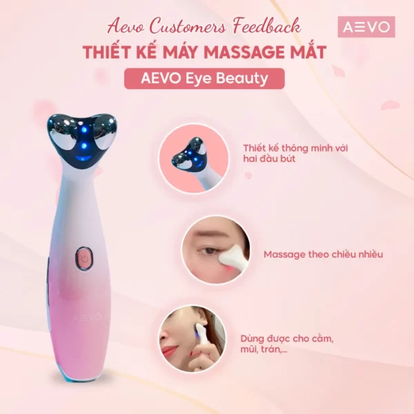 Thiết kế máy massage mắt Aevo Eye Beauty - Kuchen Vietnam