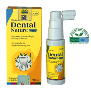 Xịt sâu răng Dental Nature 120ml chính hãng giá rẻ - Kuchen Vietnam