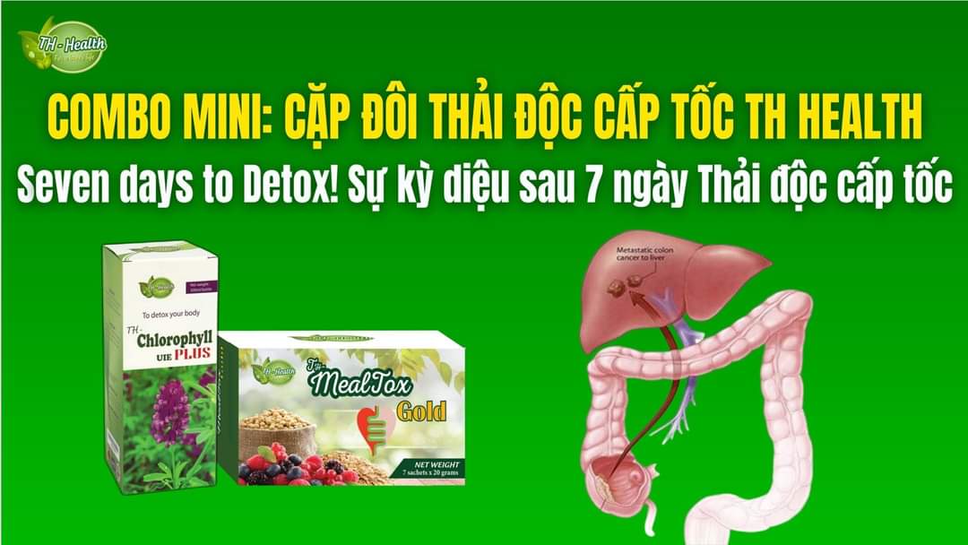 Sự kì diệu sau 7 ngày detox cơ thể, thải độc cấp tốc