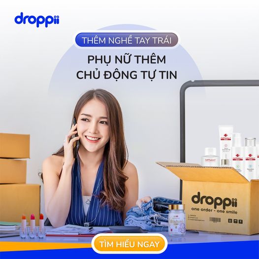 Cách tự kinh doanh online thành công cùng droppii